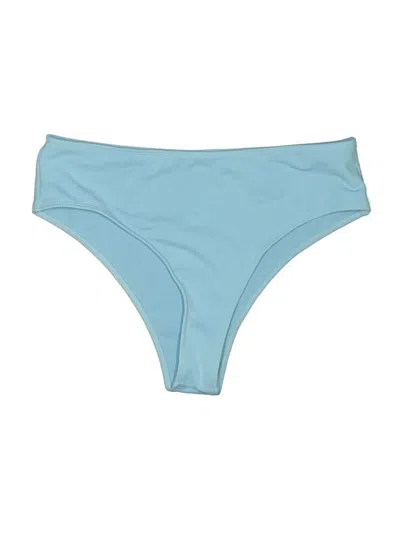 Pre-owned Shein Swimsuit Bottoms In Blue