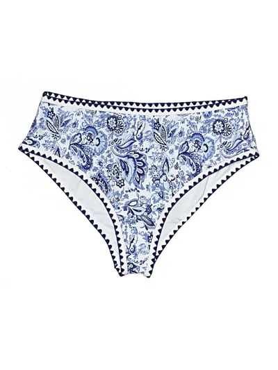 Pre-owned Shein Swimsuit Bottoms In Blue