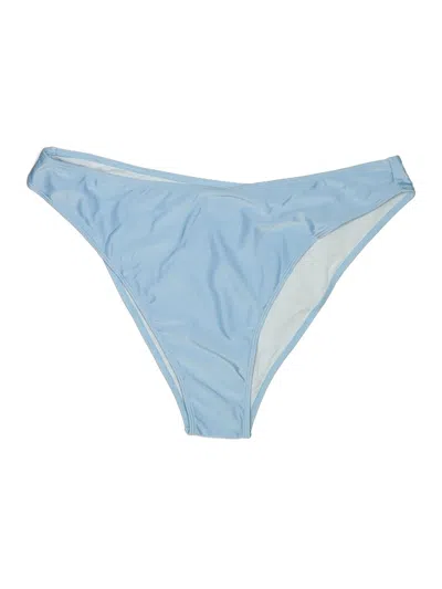 Pre-owned Shein Swimsuit Bottoms In Blue