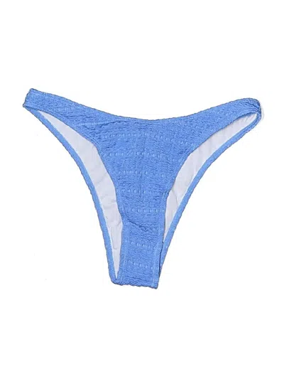 Pre-owned Shein Swimsuit Bottoms In Blue