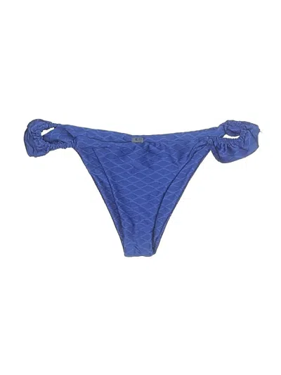 Pre-owned Shein Swimsuit Bottoms In Blue