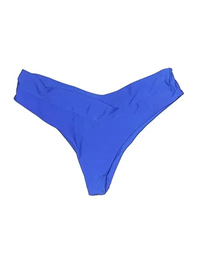 Pre-owned Shein Swimsuit Bottoms In Blue