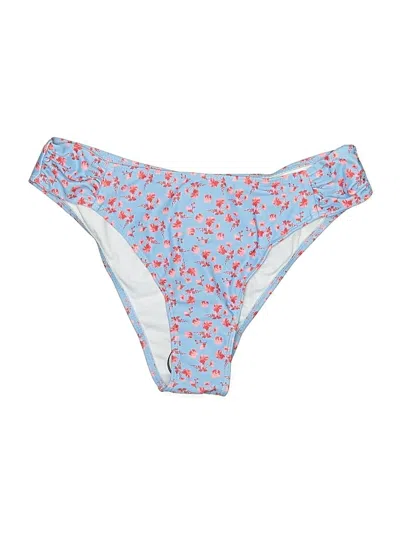 Pre-owned Shein Swimsuit Bottoms In Blue