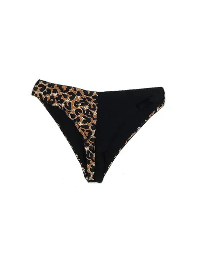 Pre-owned Shein Swimsuit Bottoms In Brown