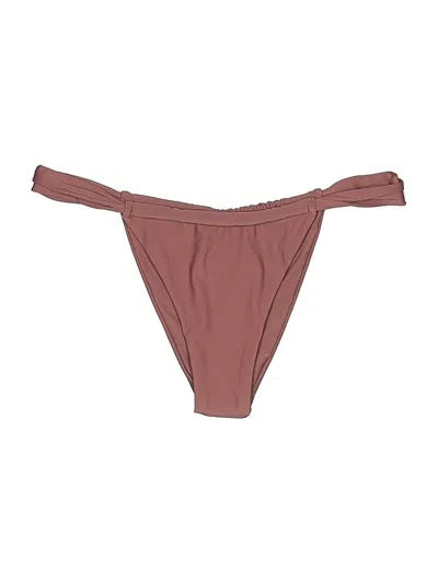 Pre-owned Shein Swimsuit Bottoms In Brown