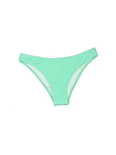 Pre-owned Shein Swimsuit Bottoms In Green