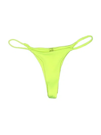 Pre-owned Shein Swimsuit Bottoms In Green