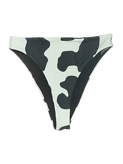 Pre-owned Shein Swimsuit Bottoms In Green