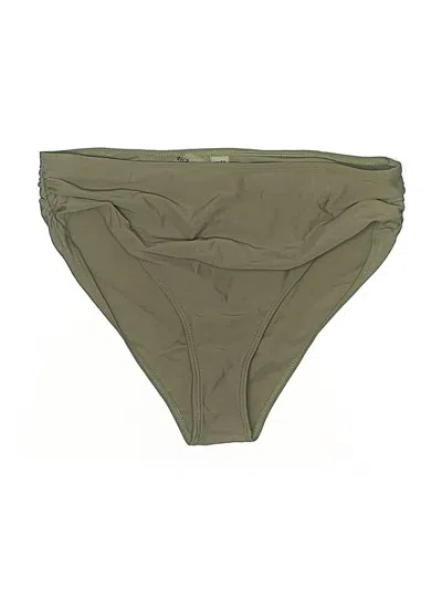 Pre-owned Shein Swimsuit Bottoms In Green