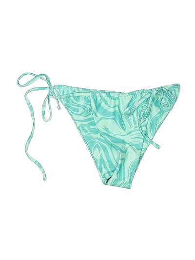 Pre-owned Shein Swimsuit Bottoms In Green