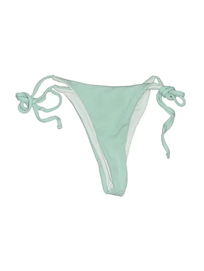 Pre-owned Shein Swimsuit Bottoms In Green