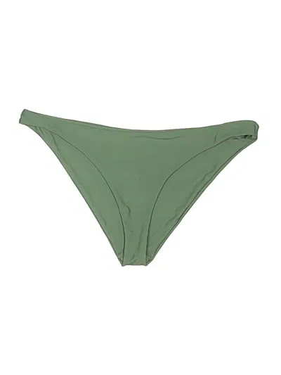 Pre-owned Shein Swimsuit Bottoms In Green