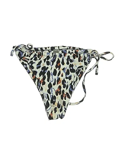 Pre-owned Shein Swimsuit Bottoms In Ivory