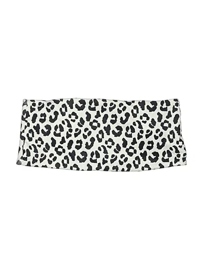 Pre-owned Shein Swimsuit Bottoms In Ivory