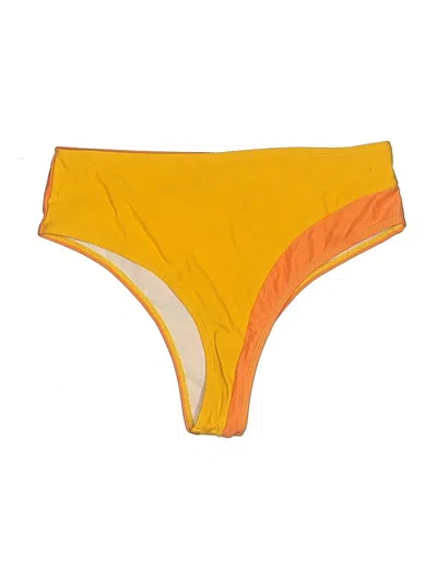 Pre-owned Shein Swimsuit Bottoms In Orange