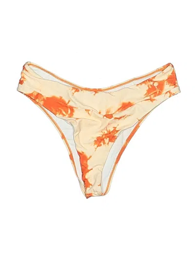 Pre-owned Shein Swimsuit Bottoms In Orange
