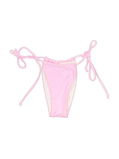 Pre-owned Shein Swimsuit Bottoms In Pink