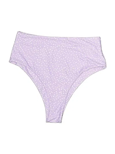 Pre-owned Shein Swimsuit Bottoms In Purple