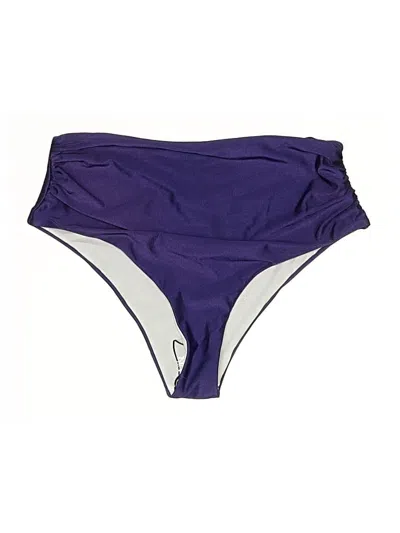 Pre-owned Shein Swimsuit Bottoms In Purple