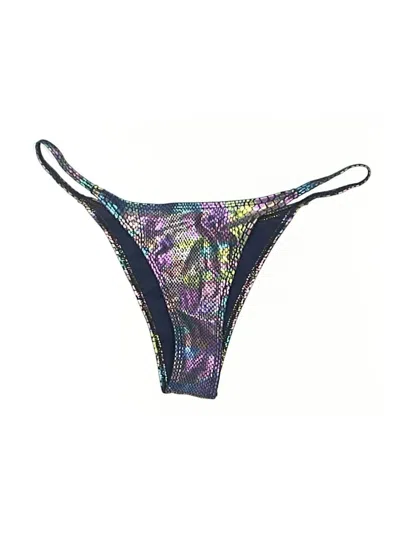 Pre-owned Shein Swimsuit Bottoms In Purple