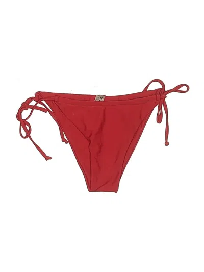 Pre-owned Shein Swimsuit Bottoms In Red