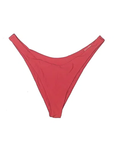Pre-owned Shein Swimsuit Bottoms In Red