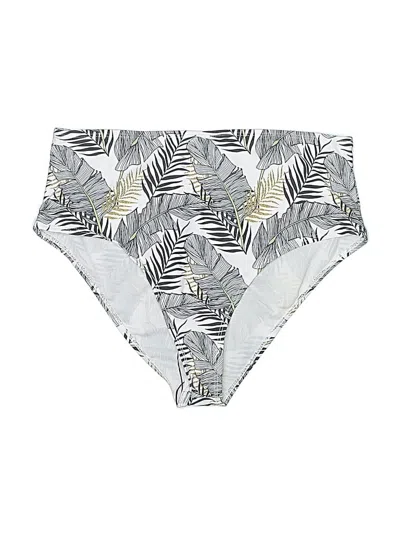 Pre-owned Shein Swimsuit Bottoms In Silver
