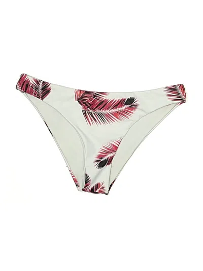 Pre-owned Shein Swimsuit Bottoms In White