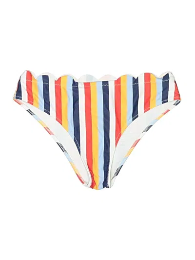 Pre-owned Shein Swimsuit Bottoms In White