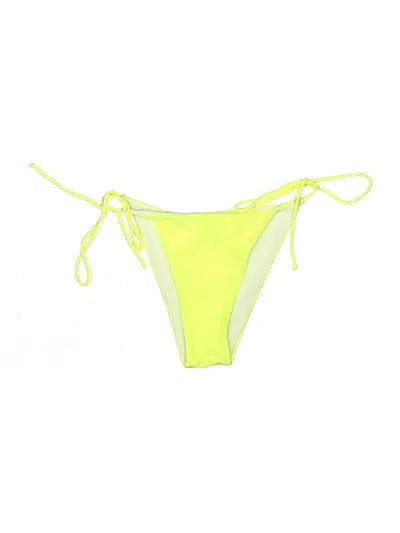 Pre-owned Shein Swimsuit Bottoms In Yellow