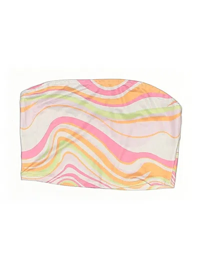 Pre-owned Shein Swimsuit Cover Up In Pink