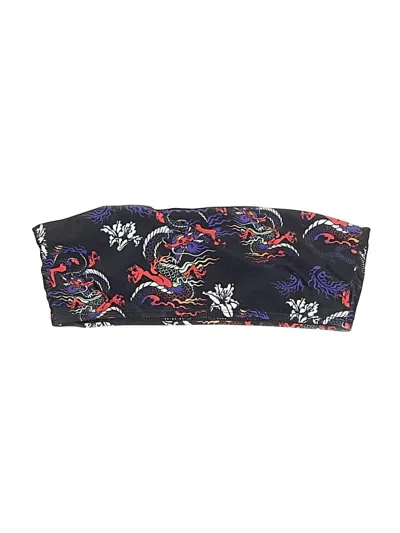 Pre-owned Shein Swimsuit Top Black Swimwear