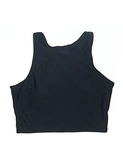 Pre-owned Shein Swimsuit Top Black Swimwear