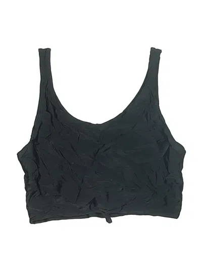 Pre-owned Shein Swimsuit Top Black Swimwear