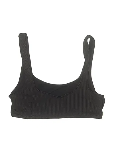 Pre-owned Shein Swimsuit Top Black Swimwear