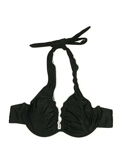 Pre-owned Shein Swimsuit Top Black Swimwear