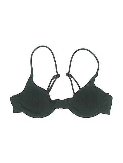 Pre-owned Shein Swimsuit Top Black Swimwear