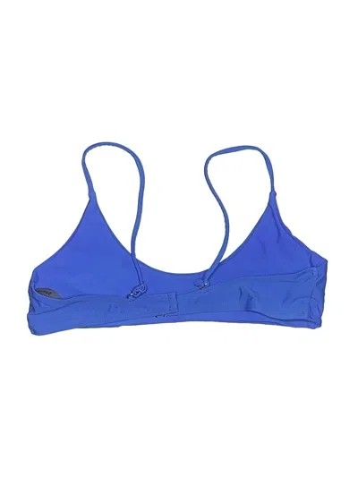 Pre-owned Shein Swimsuit Top Blue Swimwear