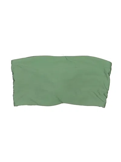 Pre-owned Shein Swimsuit Top Green Swimwear