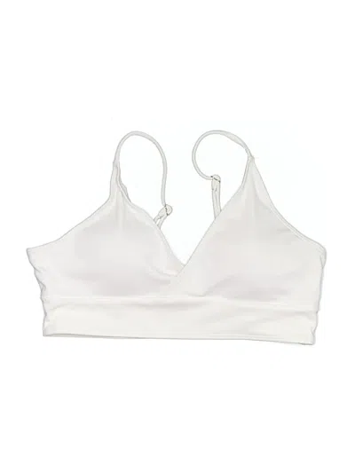 Pre-owned Shein Swimsuit Top Ivory Swimwear