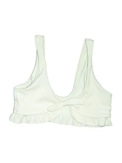 Pre-owned Shein Swimsuit Top Ivory Swimwear
