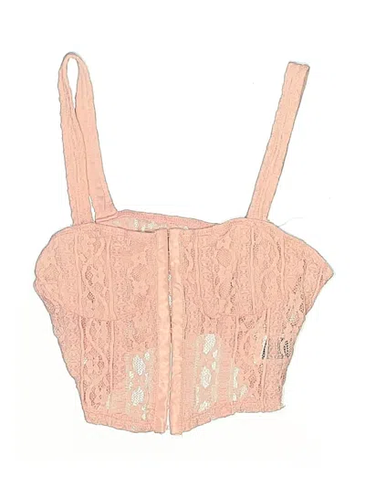 Pre-owned Shein Swimsuit Top Pink Swimwear