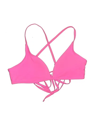 Pre-owned Shein Swimsuit Top Pink Swimwear