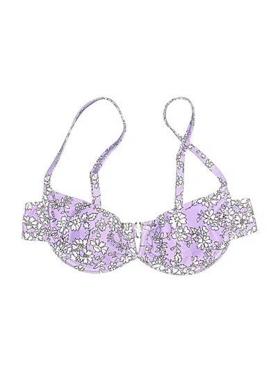 Pre-owned Shein Swimsuit Top Purple Swimwear