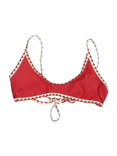 Pre-owned Shein Swimsuit Top Red Swimwear