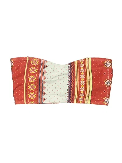 Pre-owned Shein Swimsuit Top Red Swimwear