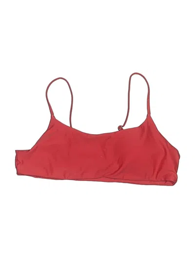 Pre-owned Shein Swimsuit Top Red Swimwear