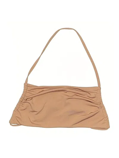 Pre-owned Shein Swimsuit Top Tan Swimwear