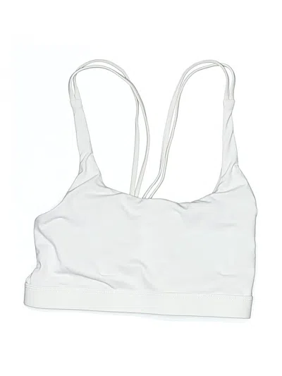 Pre-owned Shein Swimsuit Top White Swimwear