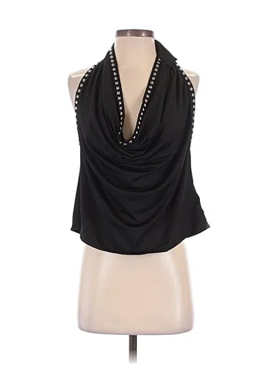 Pre-owned Shein Tank Top Black Cowl Neck Tops